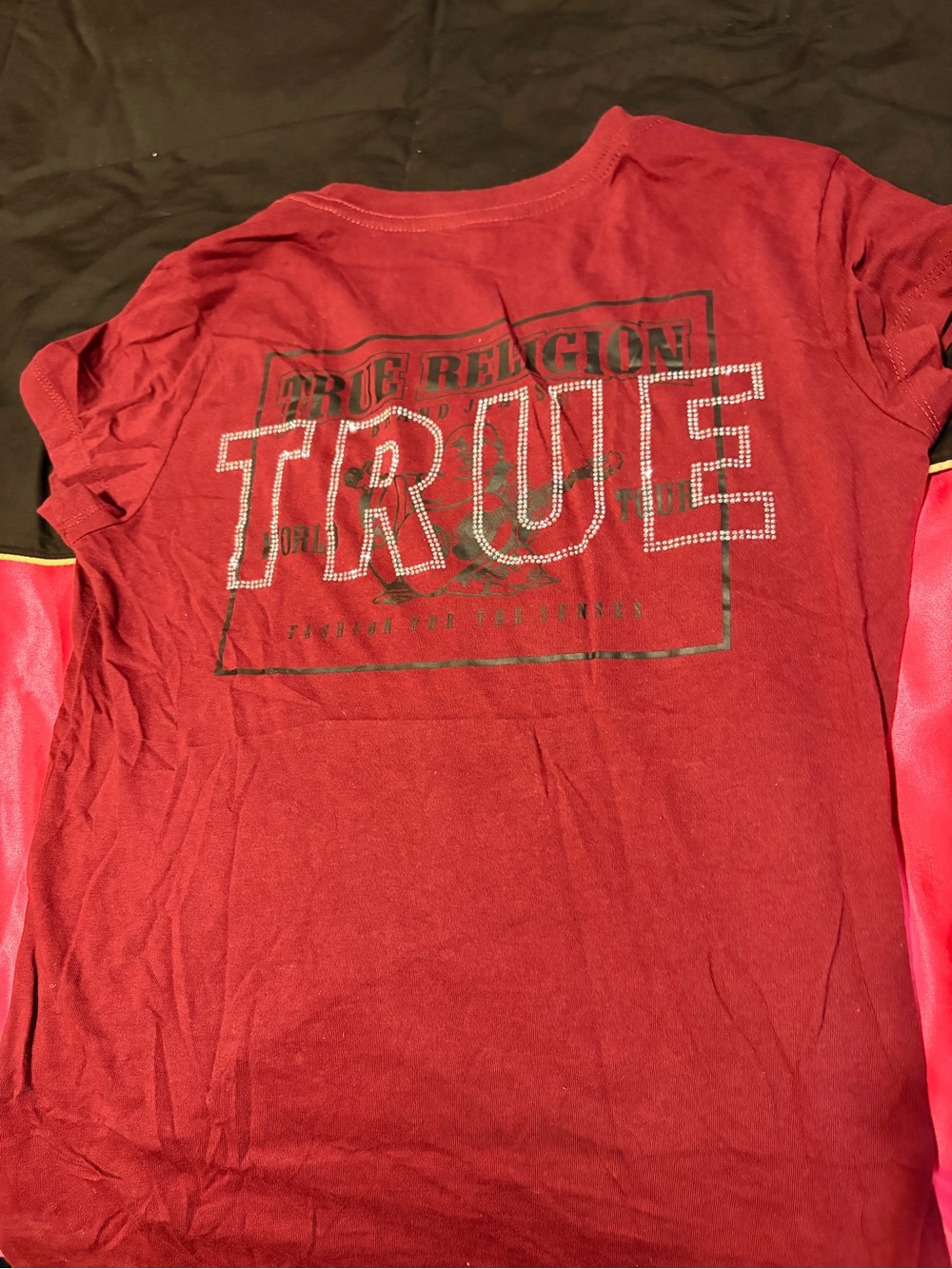 True Religion Red Graphic Tee
